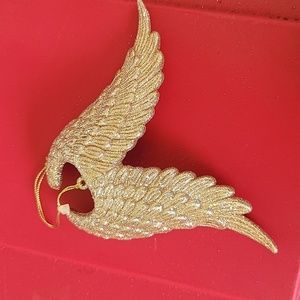 Angel wings Christmas ornaments.